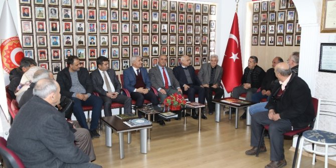 Başkan Güder, şehit aileleri ile buluştu