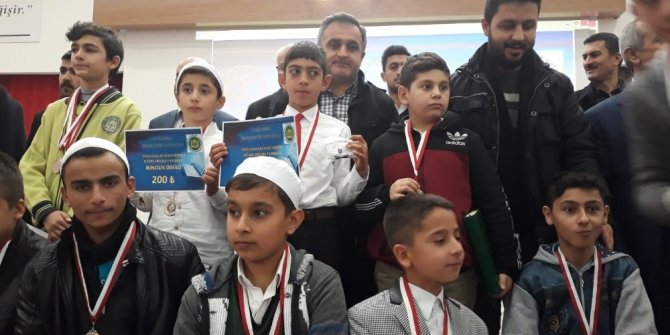 Kahta Kur’an-ı Kerim güzel okuma yarışmasında il birincisi oldu