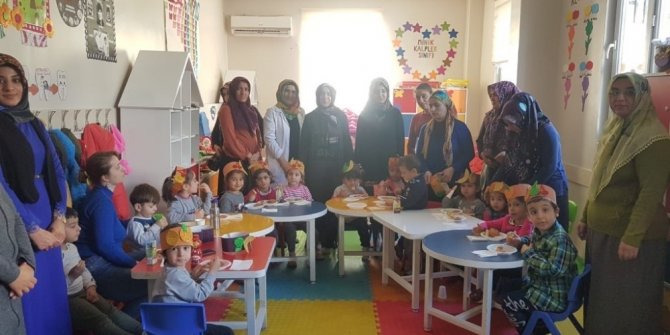Minik öğrencilerden yerli malı haftası etkinliği