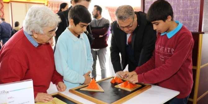 ‘Herkes için Matematik’ sergisi yoğun ilgi gördü