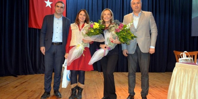 Yazar Canan Tan, Nazilli’de söyleşiye katıldı