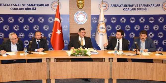 AESOB’da esnaf ve sanatkarların talepleri değerlendirildi