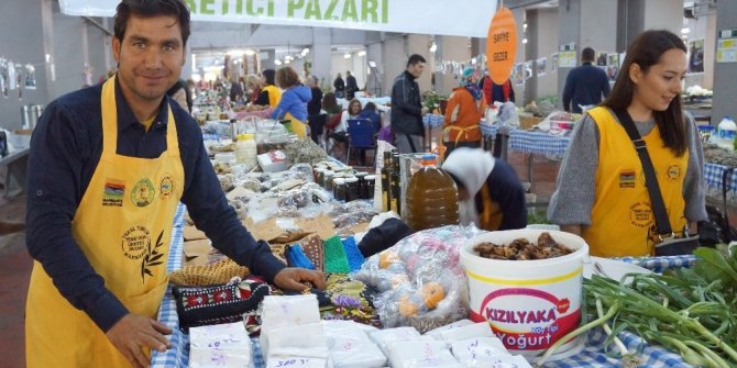 Marmaris’in organik pazarı 2 yaşında