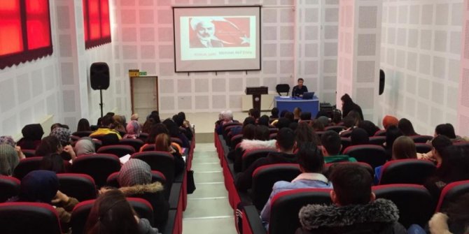 Emet MYO’da Mehmet Akif Ersoy’u anma programı