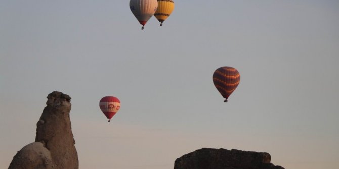 Kapadokya’da balon turları iptal edildi