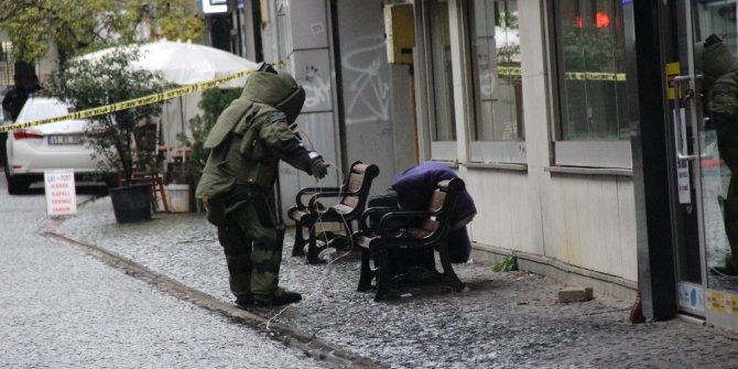 İzmit’te şüpheli paket bomba imha ekiplerini harekete geçirdi