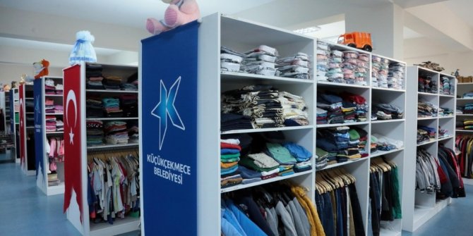 Küçükçekmece’de binlerce kişiye kıyafet yardımı
