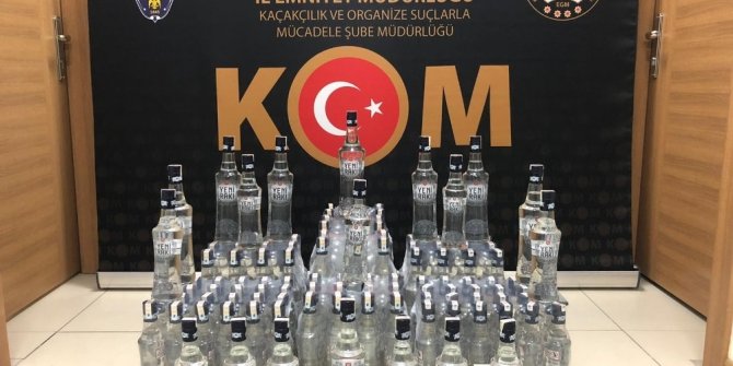 Çanakkale’de sahte içki operasyonu
