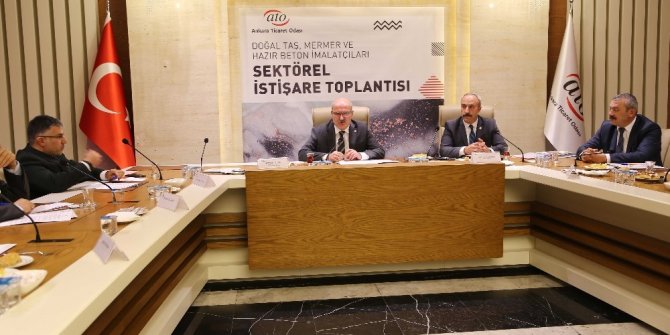 ATO Başkanı Baran: “Andezit taşı için coğrafi işaret tescili alacağız”