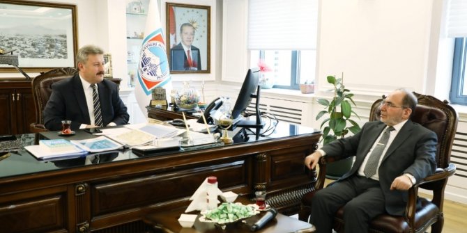 Melikgazi İlçe Müftüsü Polat’tan veda ziyareti