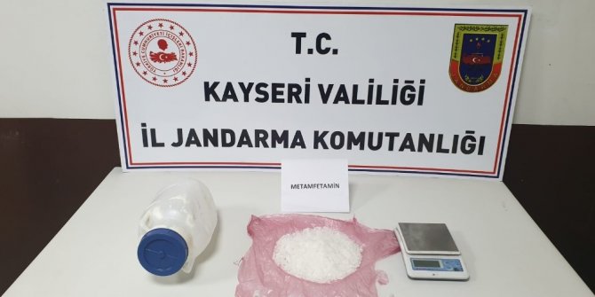 Peynir bidonundan uyuşturucu çıktı