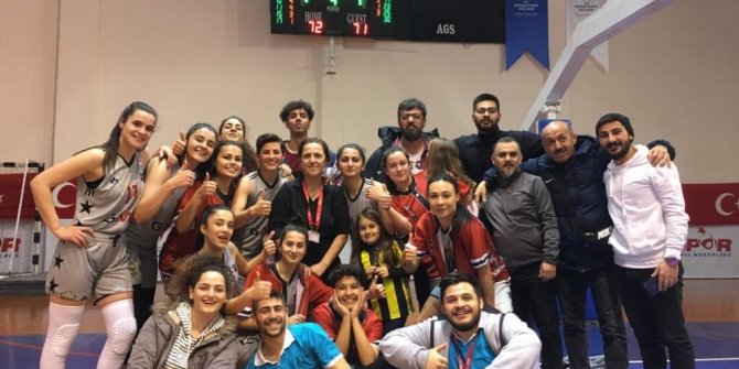 Kastamonu All Star Kadın Basketbol Takımı, ilk galibiyetini aldı