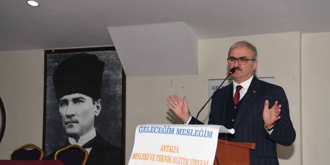 Vali Karaloğlu: "Mesleki eğitim çok acil memleket meselesi haline geldi"