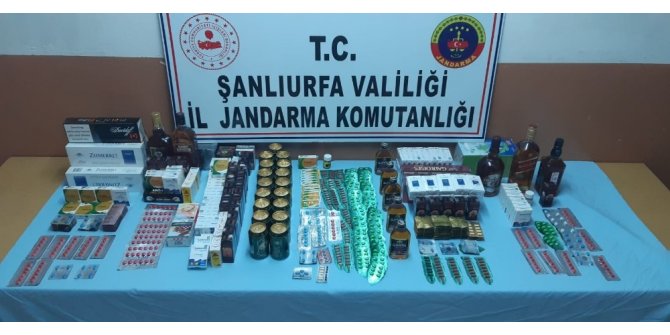 Şanlıurfa’da uyuşturucu ve kaçakçılık operasyonu