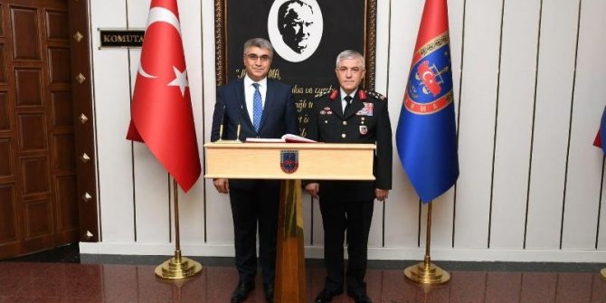 Vali Gürel’den Orgeneral Çetin’e ziyaret
