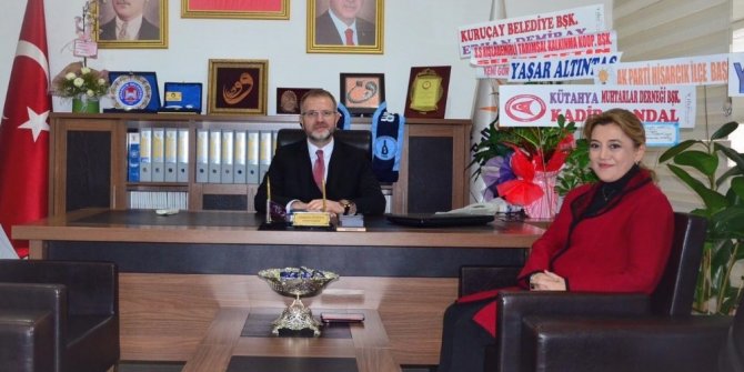 Milletvekili Ceyda Çetin Erenler’den Başkan Ceyhun’a tebrik ziyareti