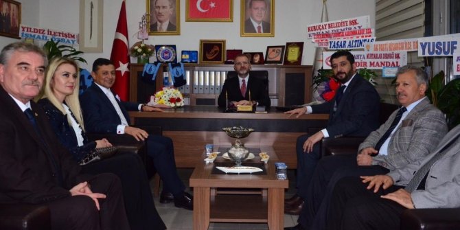 Erbaş ve Yıldırım’dan Ceyhun’a tebrik ziyareti