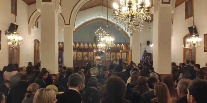 Samandağ’da Noel ayini