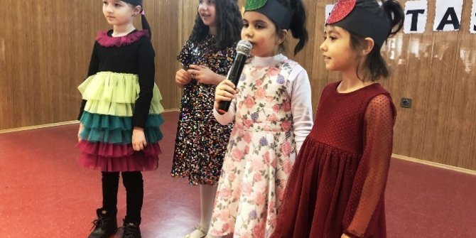 Minikler göz kamaştırdı