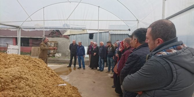 KO-MEK Mantar Yetiştiriciliği kursuna ilgi yoğun