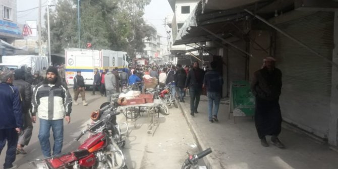 Cerablus’ta pazar yerinde bombalı saldırı: en az 5 yaralı