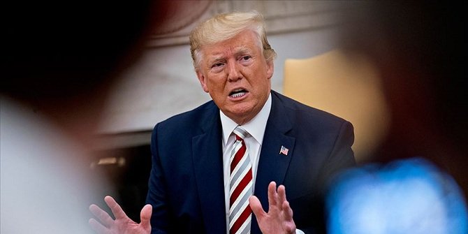 Trump, Kovid-19 önlemlerinin süresini 30 Nisan'a kadar uzattıklarını açıkladı