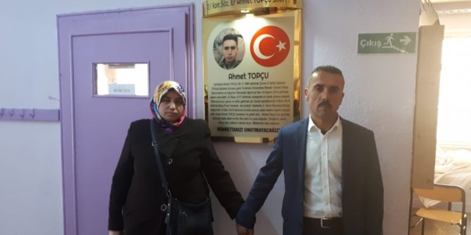 Barış Pınarı Harekâtı’nın ilk şehidi Ahmet Topçu'ya vefa