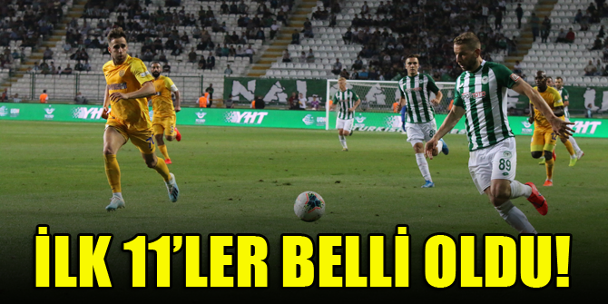 MKE Ankaragücü - Konyaspor | İLK 11'LER