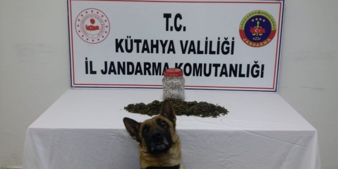 Kavanoz içinde uyuşturucu ele geçirildi