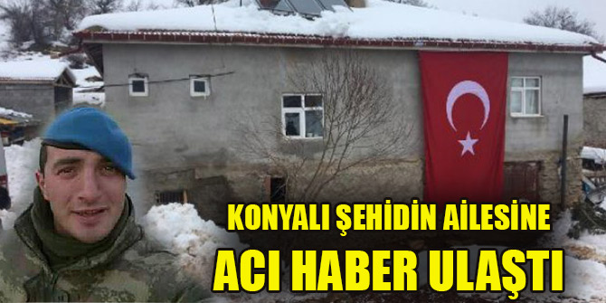 Irak'ın kuzeyinde şehit olan Altınayak'ın ailesine acı haber ulaştı