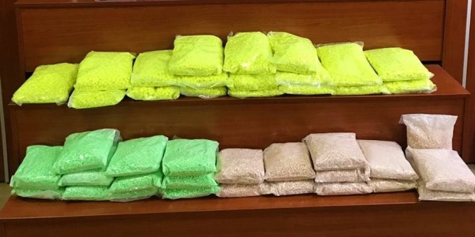Tekirdağ’da 1 yılda yaklaşık 1 ton uyuşturucu ele geçirildi