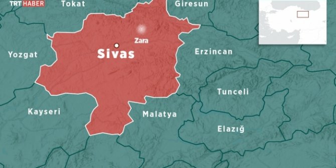 Sivas'ta 3,7 büyüklüğünde deprem