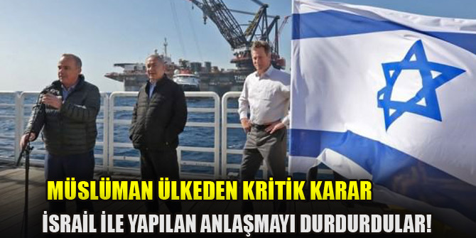 Ürdün'de İsrail'le yapılan ve tepki çeken anlaşmayı durdurdu!
