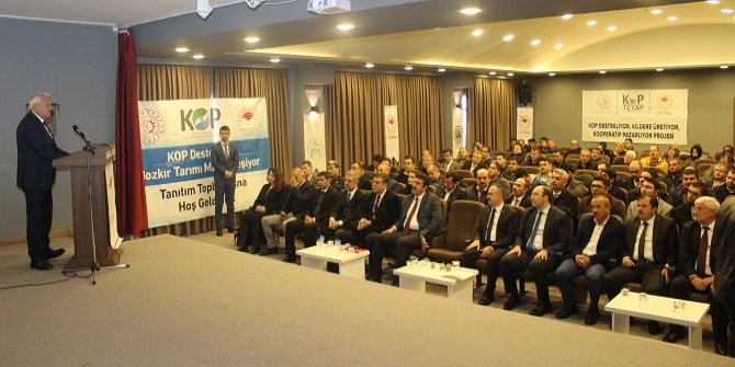 Bozkır'da KOP destekli projelerin tanıtımı yapıldı