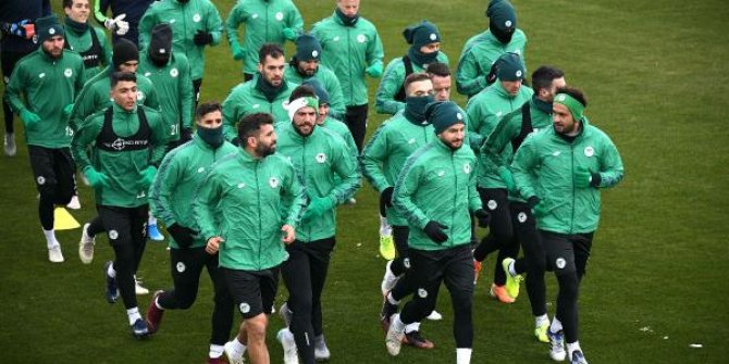 Konyaspor, Galatasaray maçı hazırlıklarını sürdürdü