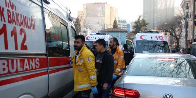 Lokanta çalışanları arasında çöp kavgası