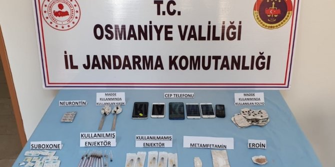 Osmaniye’de uyuşturucu operasyonuna 2 tutuklama