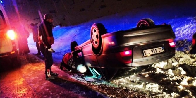 Van’da trafik kazası; 1 yaralı