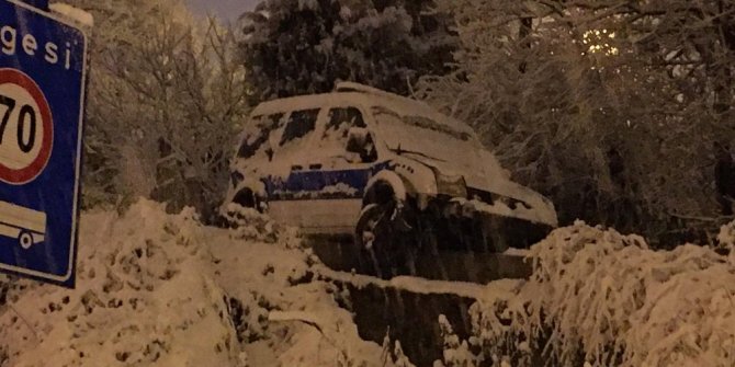 Buzlanma kazaları beraberinde getirdi