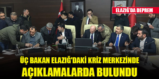 Elazığ merkezli 6.8'lik depremde bilanço: 18 ölü