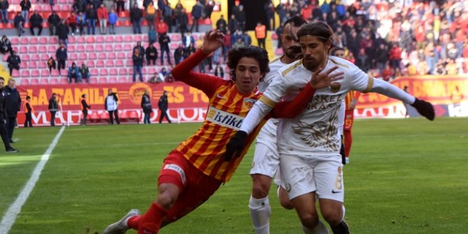 Kayseri'de kazanan çıkmadı