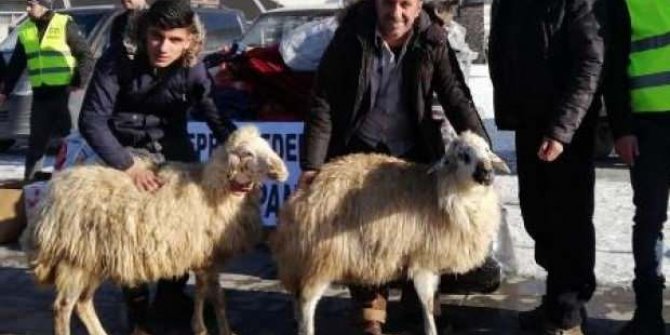 Dadaş'tan Gakkoş'a deprem yardımı
