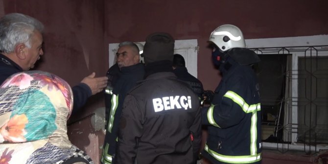 Devriye atan bekçilerin fark ettiği yangın büyümeden söndürüldü