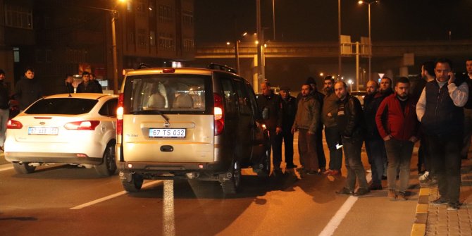 Aynı yerde 45 dakika arayla 2 kaza: 2 yaralı