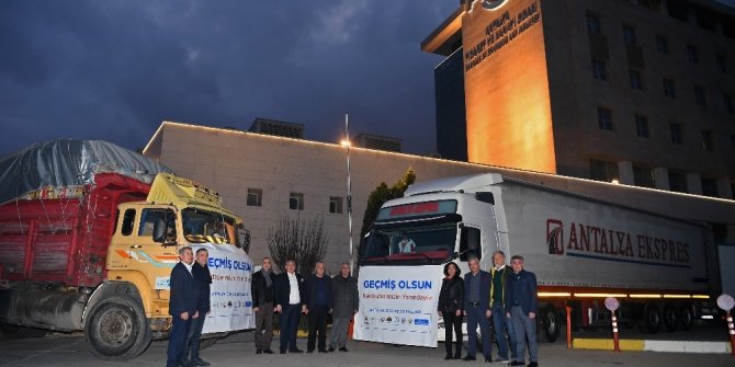 Antalya iş dünyası Elazığ için seferber oldu