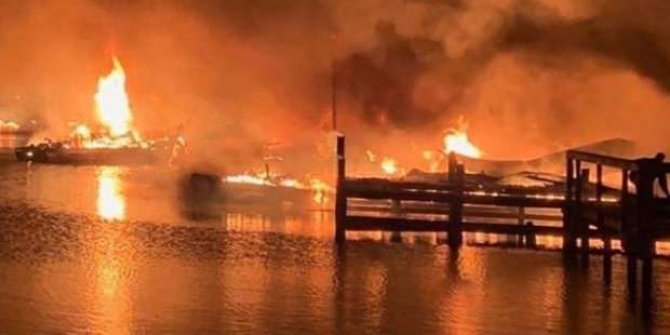 ABD’de marinada yangın: en az 8 ölü, 6 yaralı