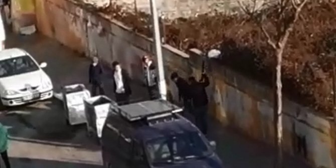 'Mahallenin genç magandaları' pompalıyla böyle ateş etti