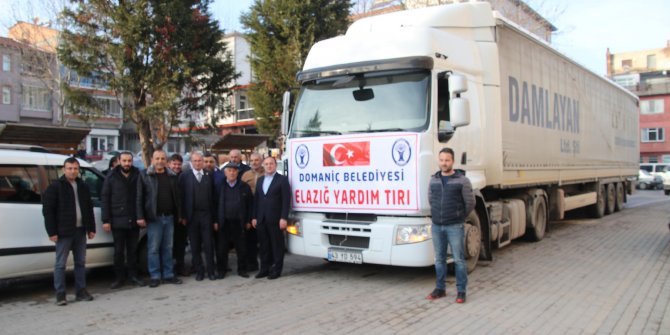 Kütahya'dan deprem bölgesine 25 ton içme suyu