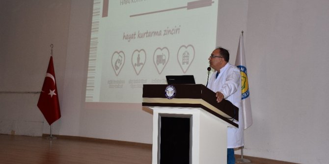 HRÜ’de ilk yardım eğitimi verildi