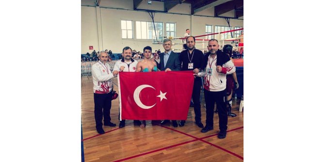 Cizreli milli sporcu Medeni Çelik Avrupa şampiyonu oldu